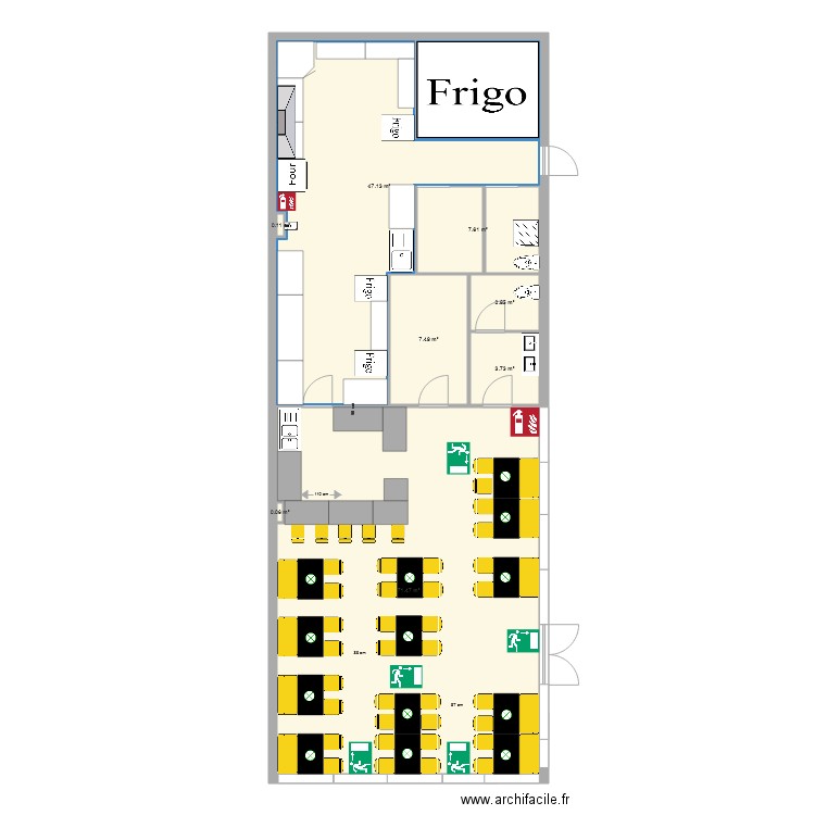 patisserie passion 6. Plan de 0 pièce et 0 m2