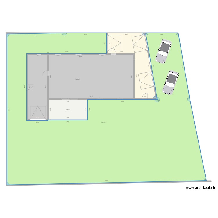 Meschers Plan de masse construction nouvelle . Plan de 0 pièce et 0 m2