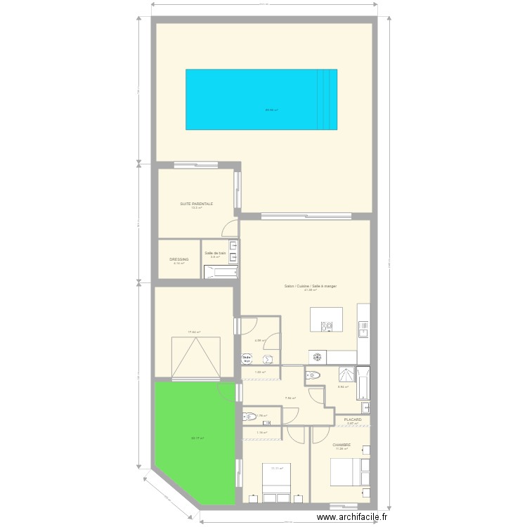 PLAN X bis. Plan de 0 pièce et 0 m2