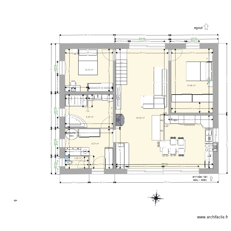 228. Plan de 0 pièce et 0 m2