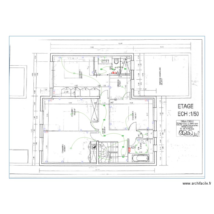 Etage Nouvel. Plan de 0 pièce et 0 m2