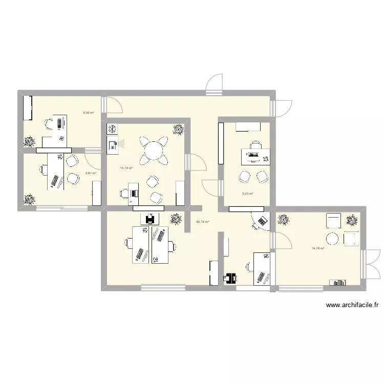 plan de la poste. Plan de 