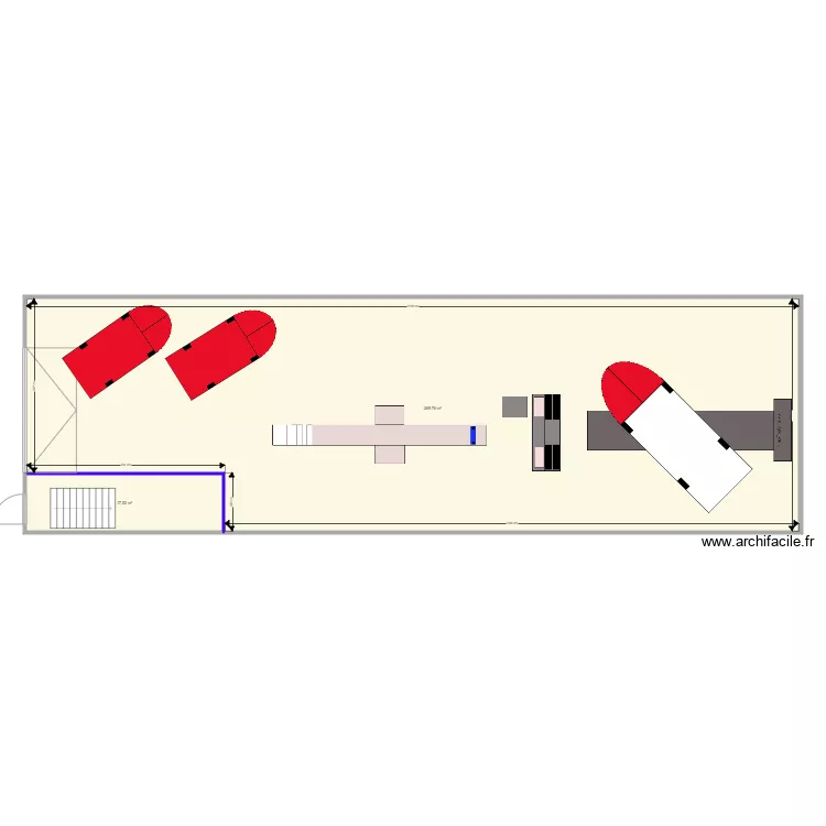 MARYO 2 avec fosse. Plan de 