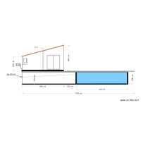 Plan de coupe Est Térassier