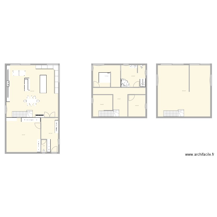 Maison Xhoris. Plan de 0 pièce et 0 m2