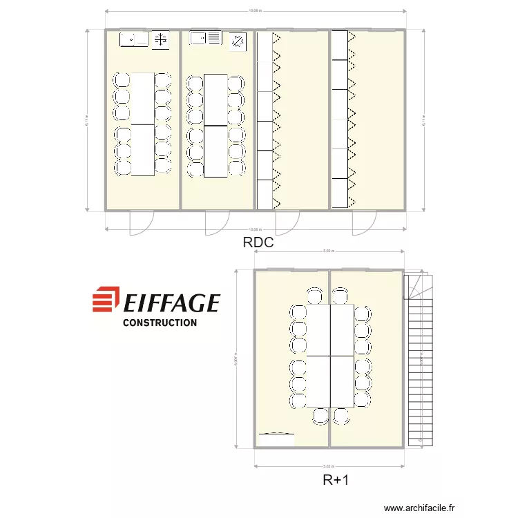 EIFFAGE CHASSE SUE RHONE. Plan de 