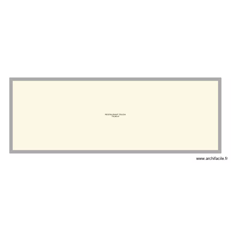 RESTAURANT T.SUDA. Plan de 