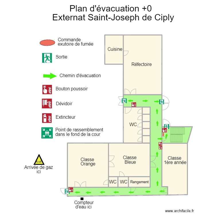 Ciply +2. Plan de 12 pièces et 563 m2