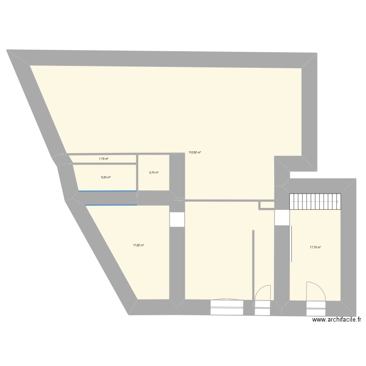 Mordelles visite 2. Plan de 6 pièces et 159 m2