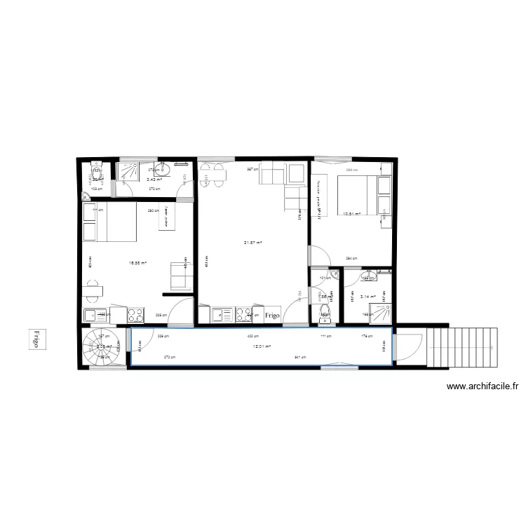 cot&eacute; super. Plan de 