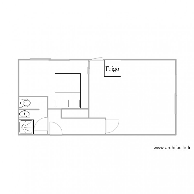 appt palavas Loïc bis 2. Plan de 0 pièce et 0 m2