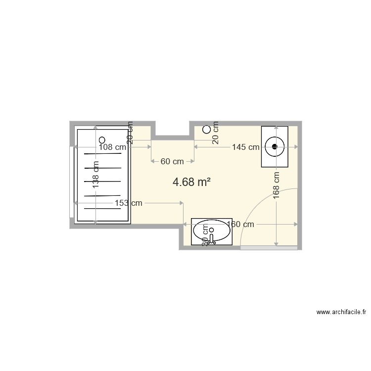 YOUSFI ZOHRA. Plan de 0 pièce et 0 m2