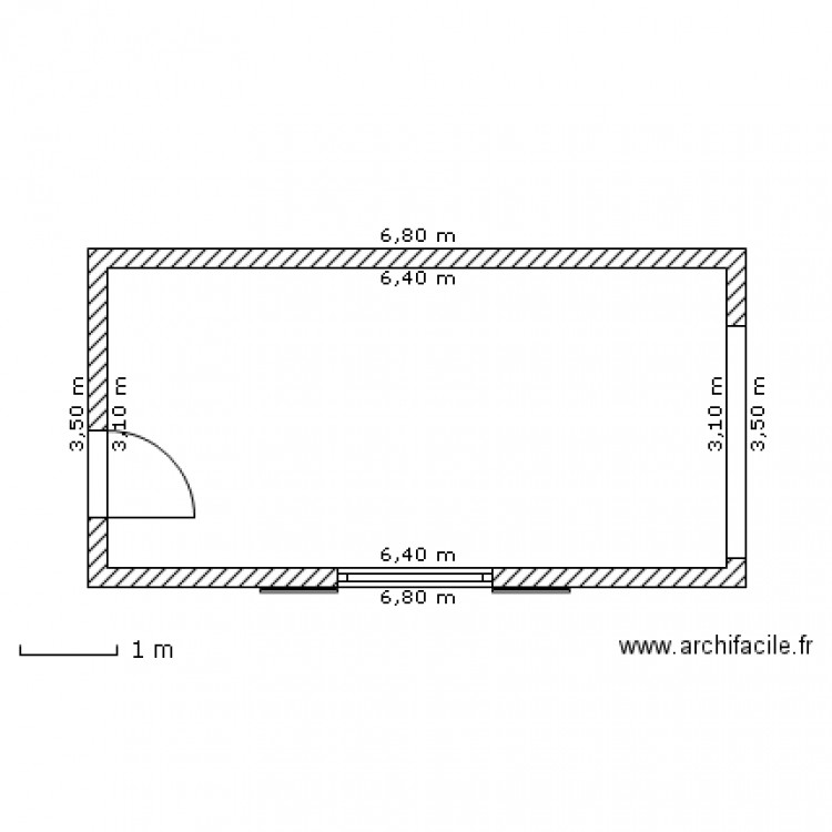 Garage 1. Plan de 0 pièce et 0 m2