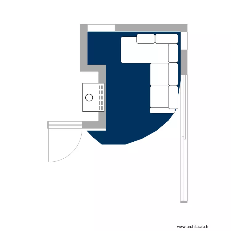 salon. Plan de salon. Plan de