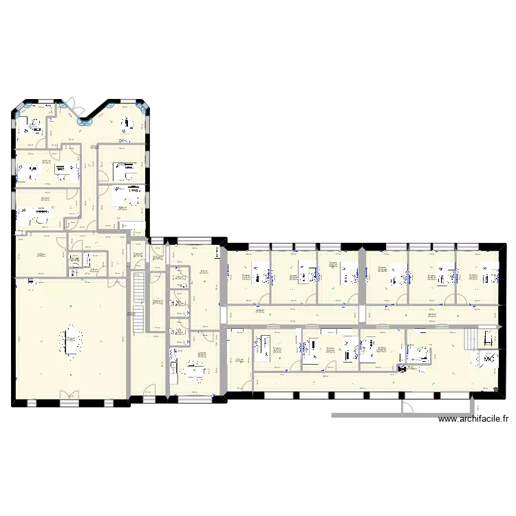 mairie projet. Plan de 