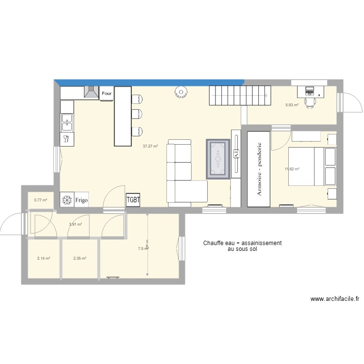 Sécheras V5. Plan de 0 pièce et 0 m2