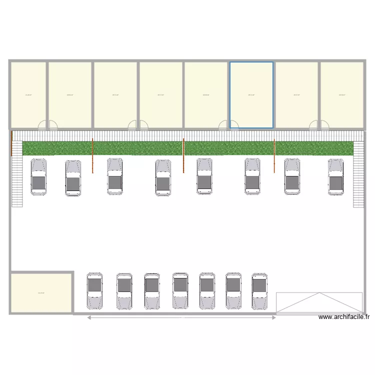 coca ext&eacute;rieur PASSERELLE. Plan de 