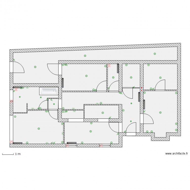 Maison - Plan ELEC. Plan de 0 pièce et 0 m2