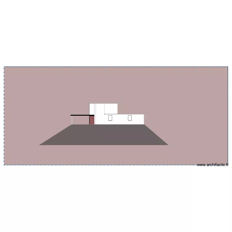 Nouvelle Maison Droite. Plan de Nouvelle Maison Droite. Plan de