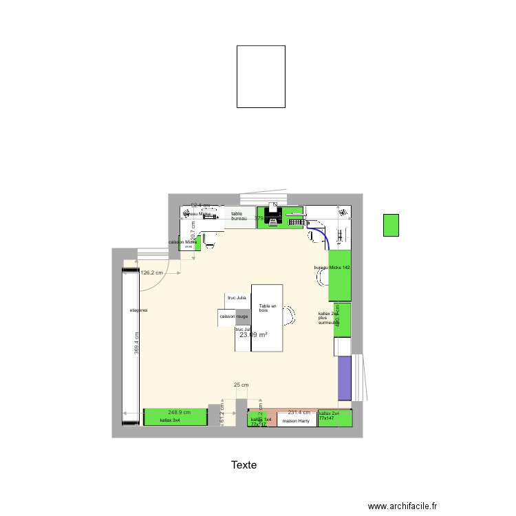 plan atelier. Plan de 0 pièce et 0 m2