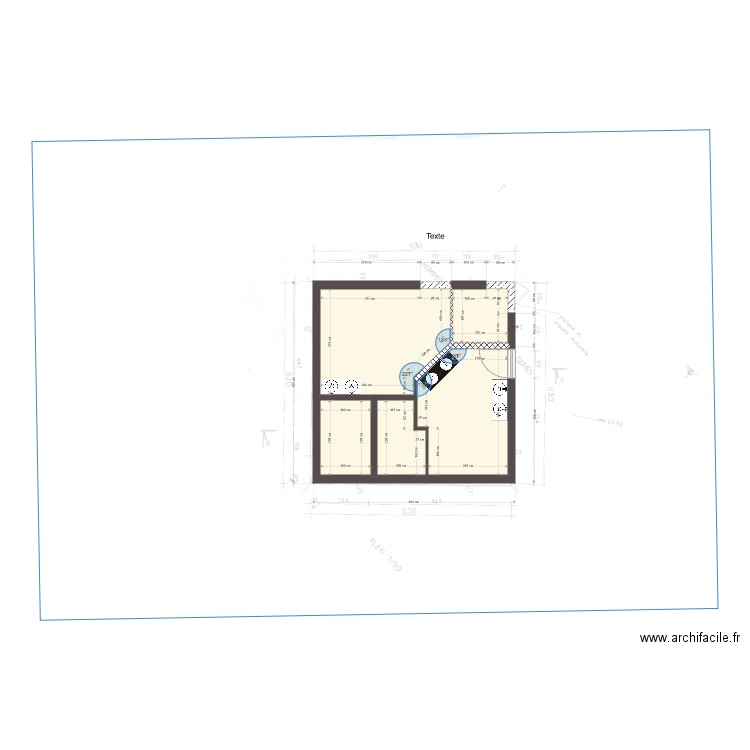 plan sanitaire des Paludiers. Plan de 0 pièce et 0 m2