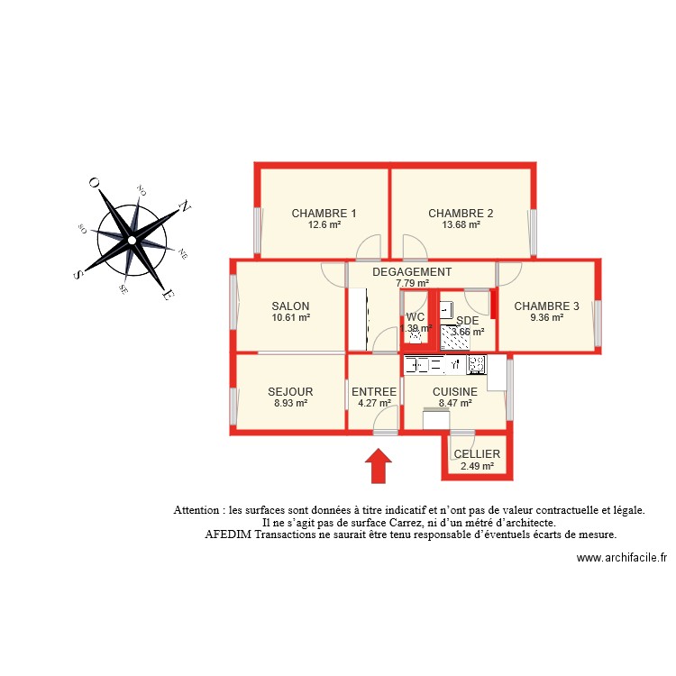 BI 4713. Plan de 0 pièce et 0 m2