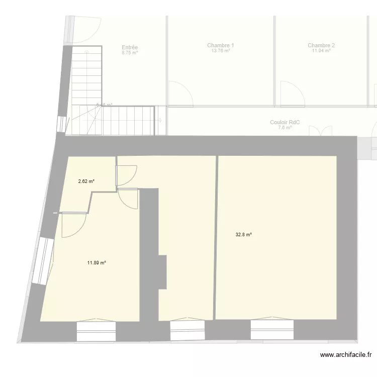 etage 02. Plan de 