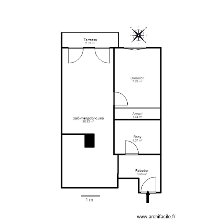 PLETA DE SOLDEU ED 12 4 3 CANILLO. Plan de 0 pièce et 0 m2