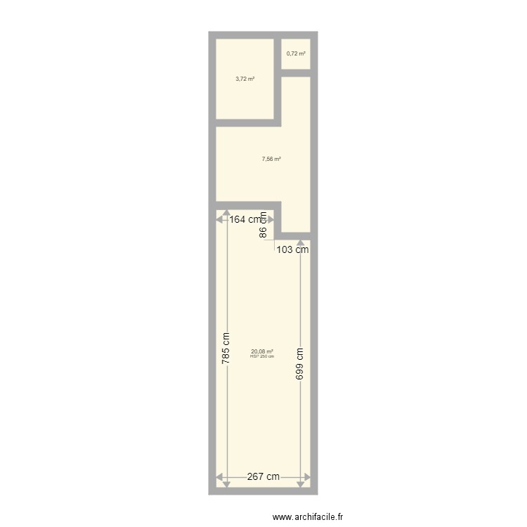 PLAN ATELIER RDC. Plan de 0 pièce et 0 m2