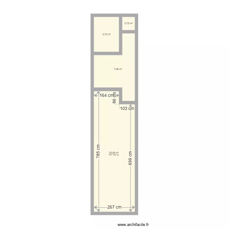 PLAN ATELIER RDC. Plan de 