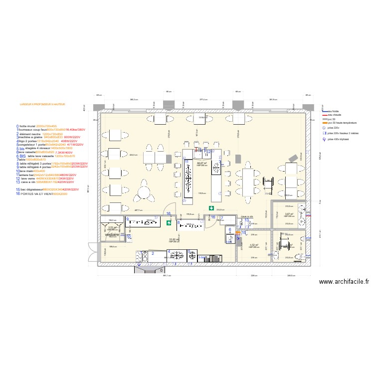 donatien malo 10.6. Plan de 6 pièces et 125 m2