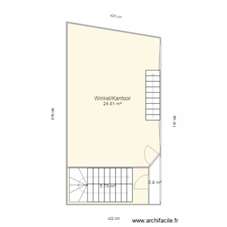 Nieuwstraat. Plan de Nieuwstraat. Plan de