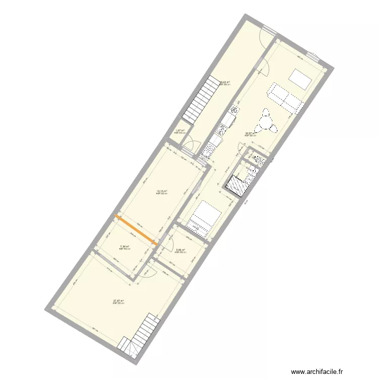 St J dA apparts2maisonnette. Plan de 