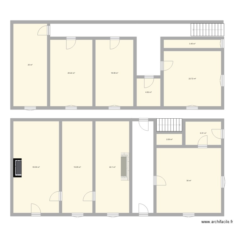 Mansle. Plan de 0 pièce et 0 m2