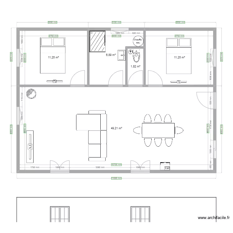 Plan de maison 80m². Plan de Plan de maison 80m². Plan de
