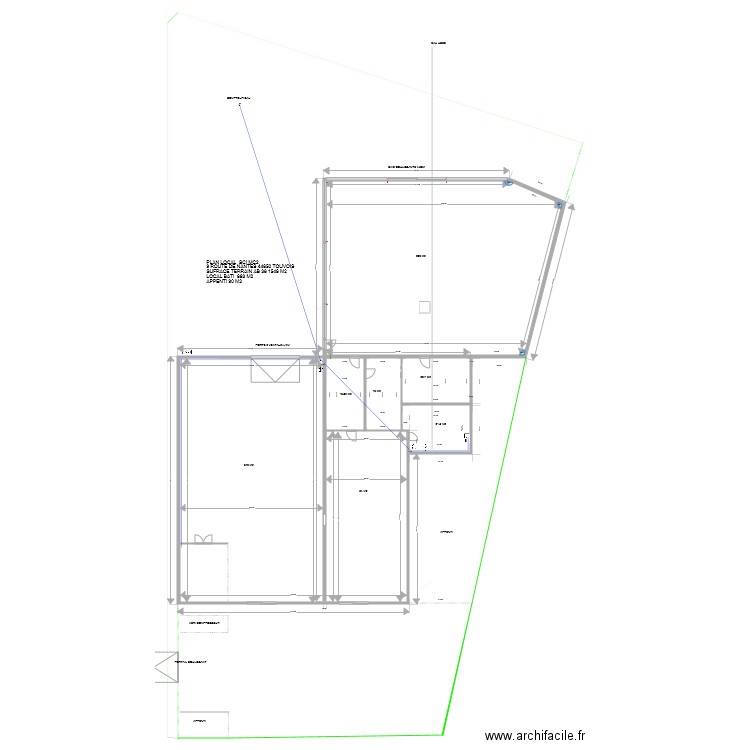 LOCAL TOUVOIS SCI MC2 2. Plan de 0 pièce et 0 m2