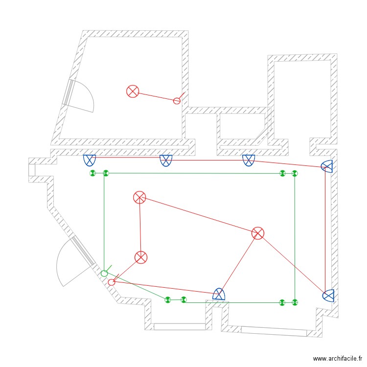 Conexion Abesse. Plan de 0 pièce et 0 m2