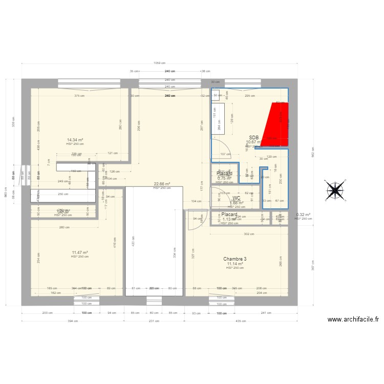 Soultzmatt Etage 250419. Plan de 0 pièce et 0 m2