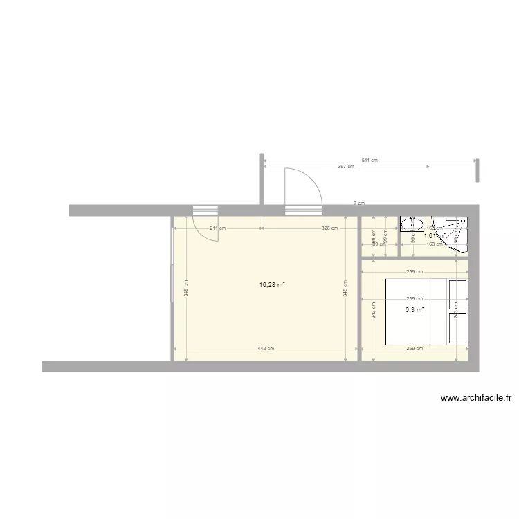 garage 2.5. Plan de garage 2.5. Plan de