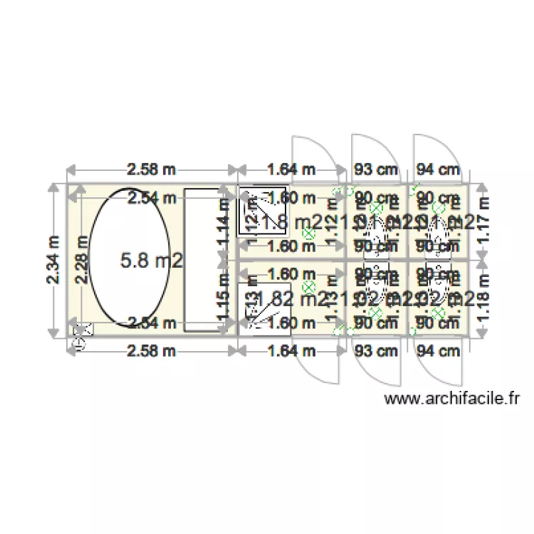 GTEI SANITAIRE. Plan de 