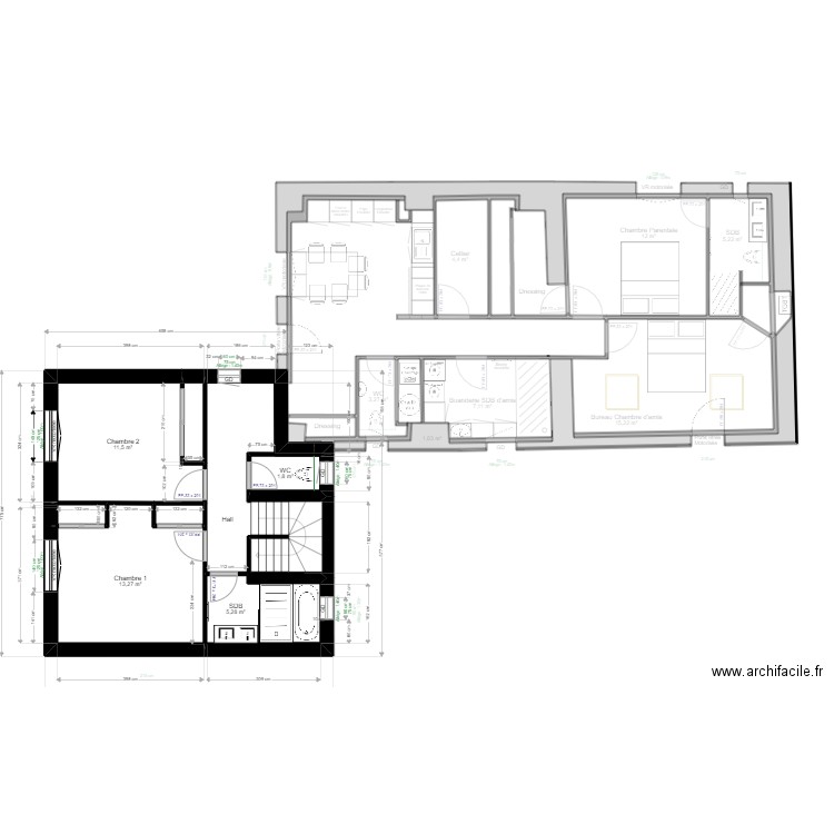Aucamville 2. Plan de 0 pièce et 0 m2