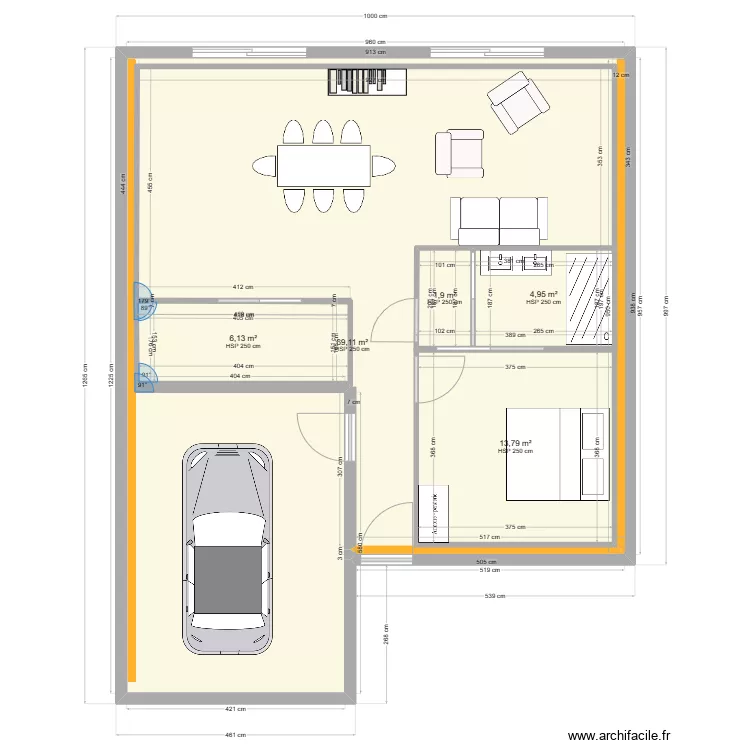 PROJET MAISON V2. Plan de 