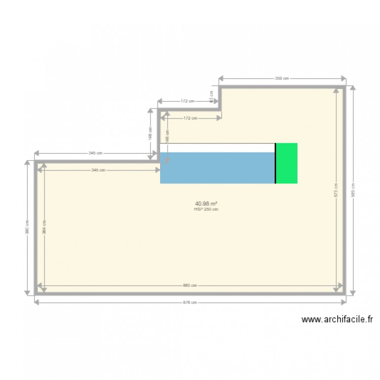 CEDIRC HERVE LA BOURBOULE. Plan de 0 pièce et 0 m2