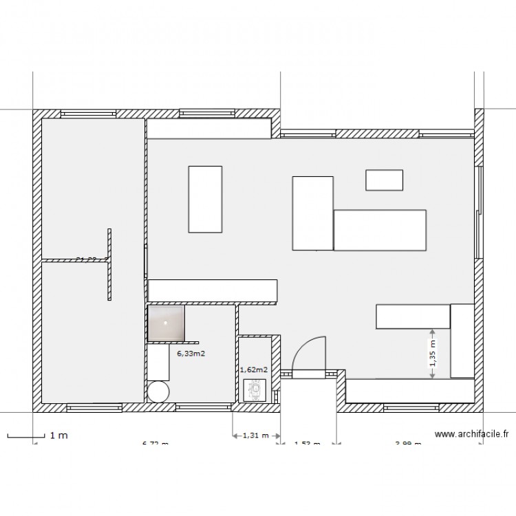 Plan. Plan de 0 pièce et 0 m2