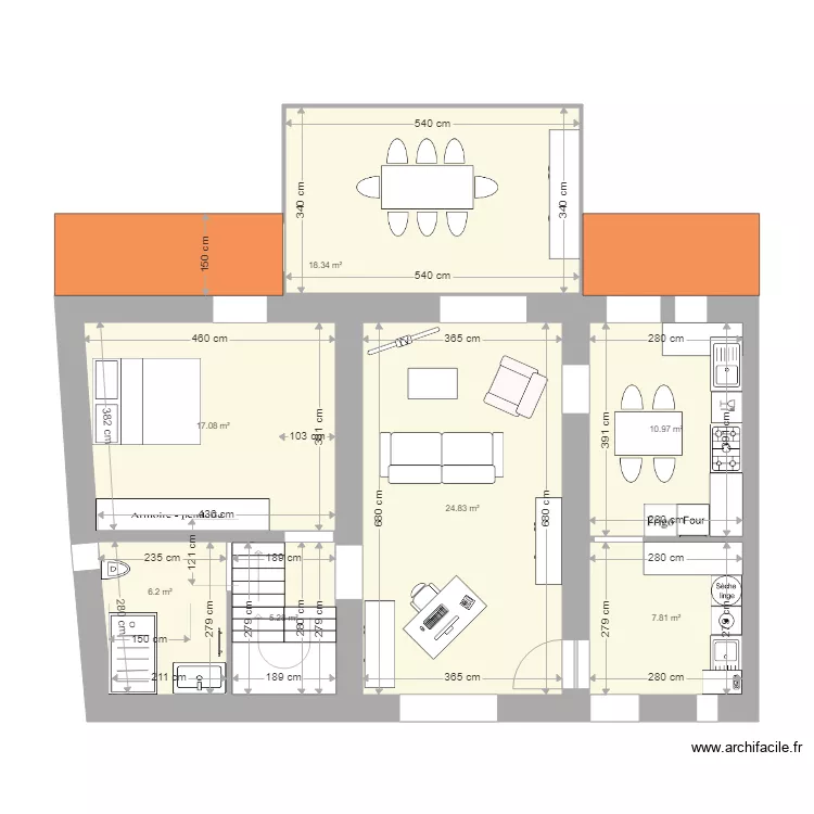 Annie projet 4. Plan de 