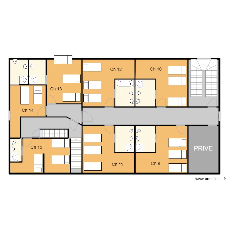 Grand Duc Etage 2. Plan de 0 pièce et 0 m2