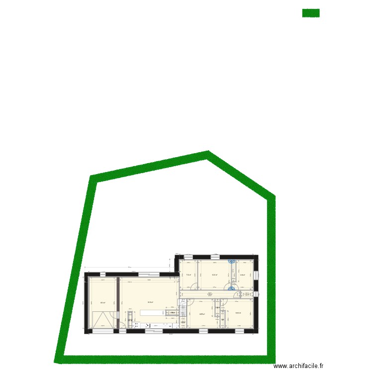 Plan maison familliale 2. Plan de 0 pièce et 0 m2