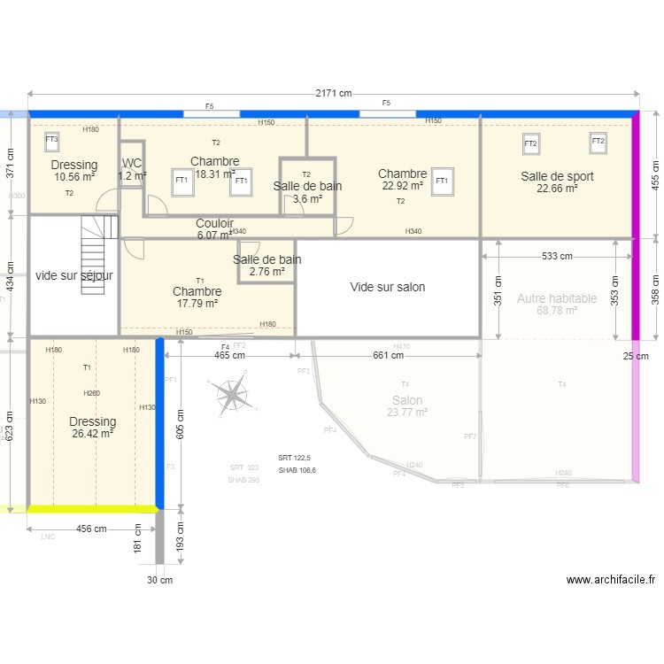 CAHAY. Plan de 0 pièce et 0 m2