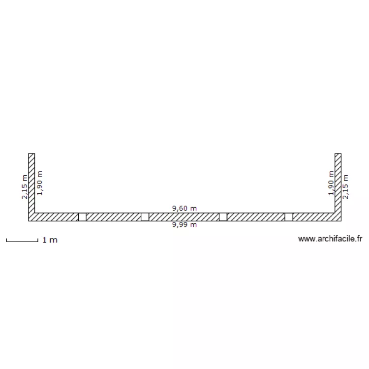 Coupe Bonde. Plan de 