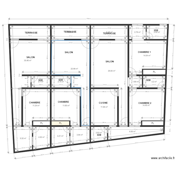 plan moussa 2. Plan de 0 pièce et 0 m2